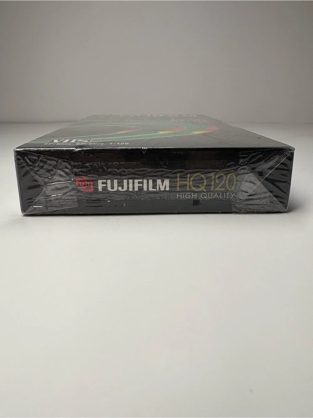 Fujifilm HQ120 VHS Videotape - Black & Green Packaging